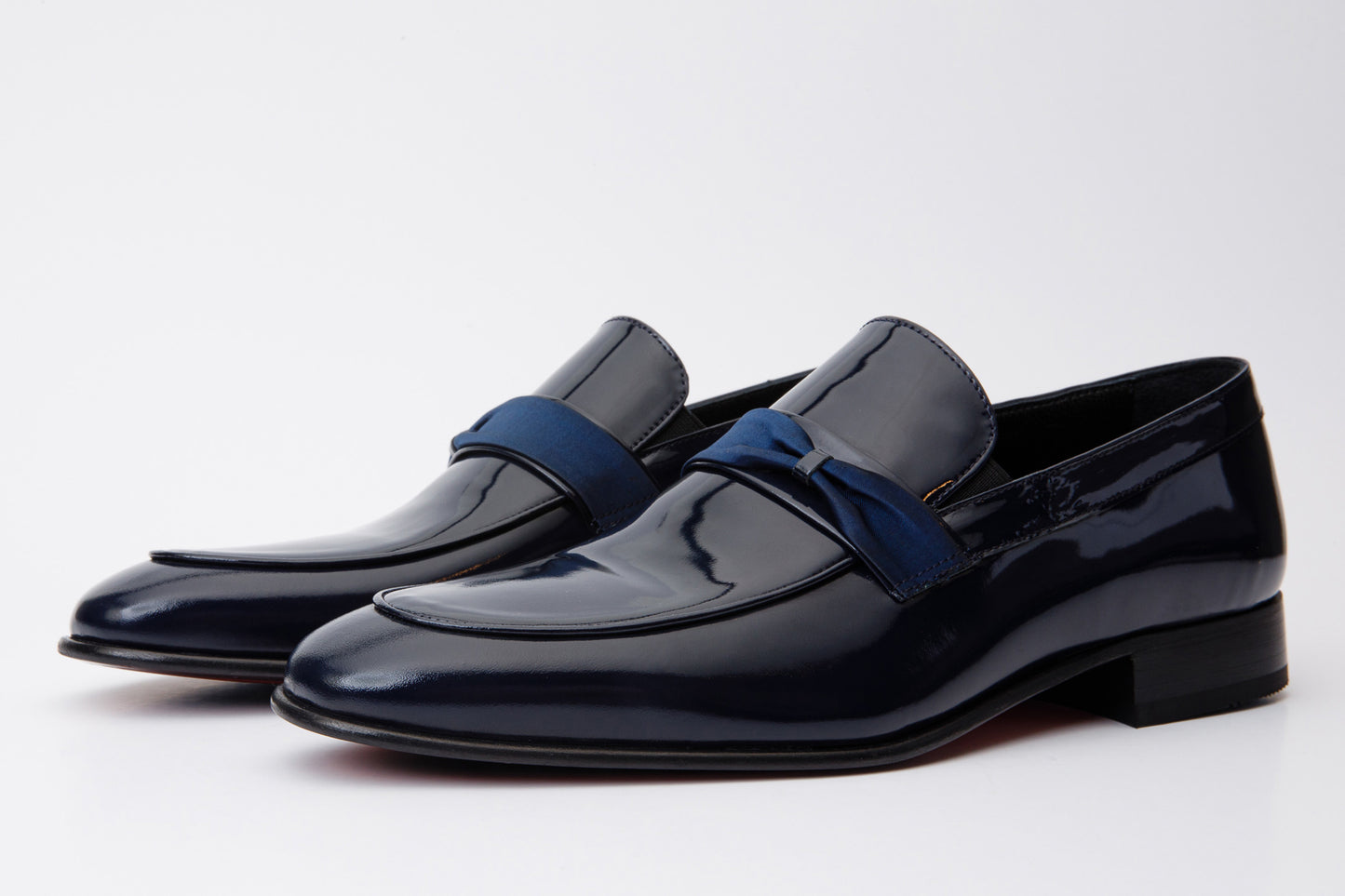 حذاء Dodoma Navy Patent Leather Loafer للرجال