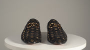The Vicino Shoe Black Bit Dress Loafer