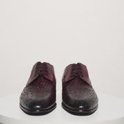 The Porto Alegre Burgundy Leather Derby Shoe