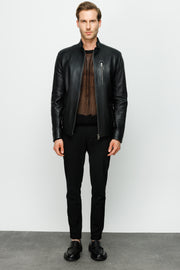 Blanchard Black Leather Jacket