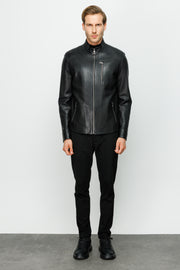 Blanchard Black Leather Jacket