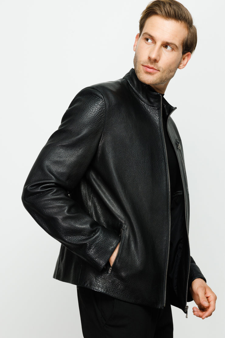 Blanchard Black Leather Jacket