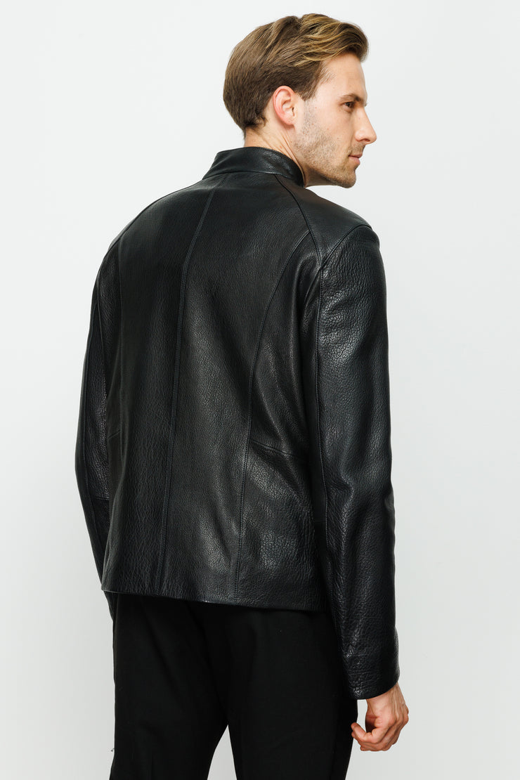 Blanchard Black Leather Jacket