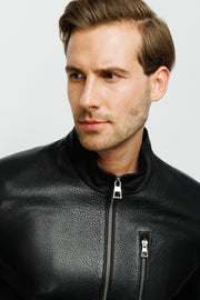 Blanchard Black Leather Jacket