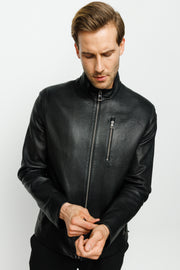 Blanchard Black Leather Jacket