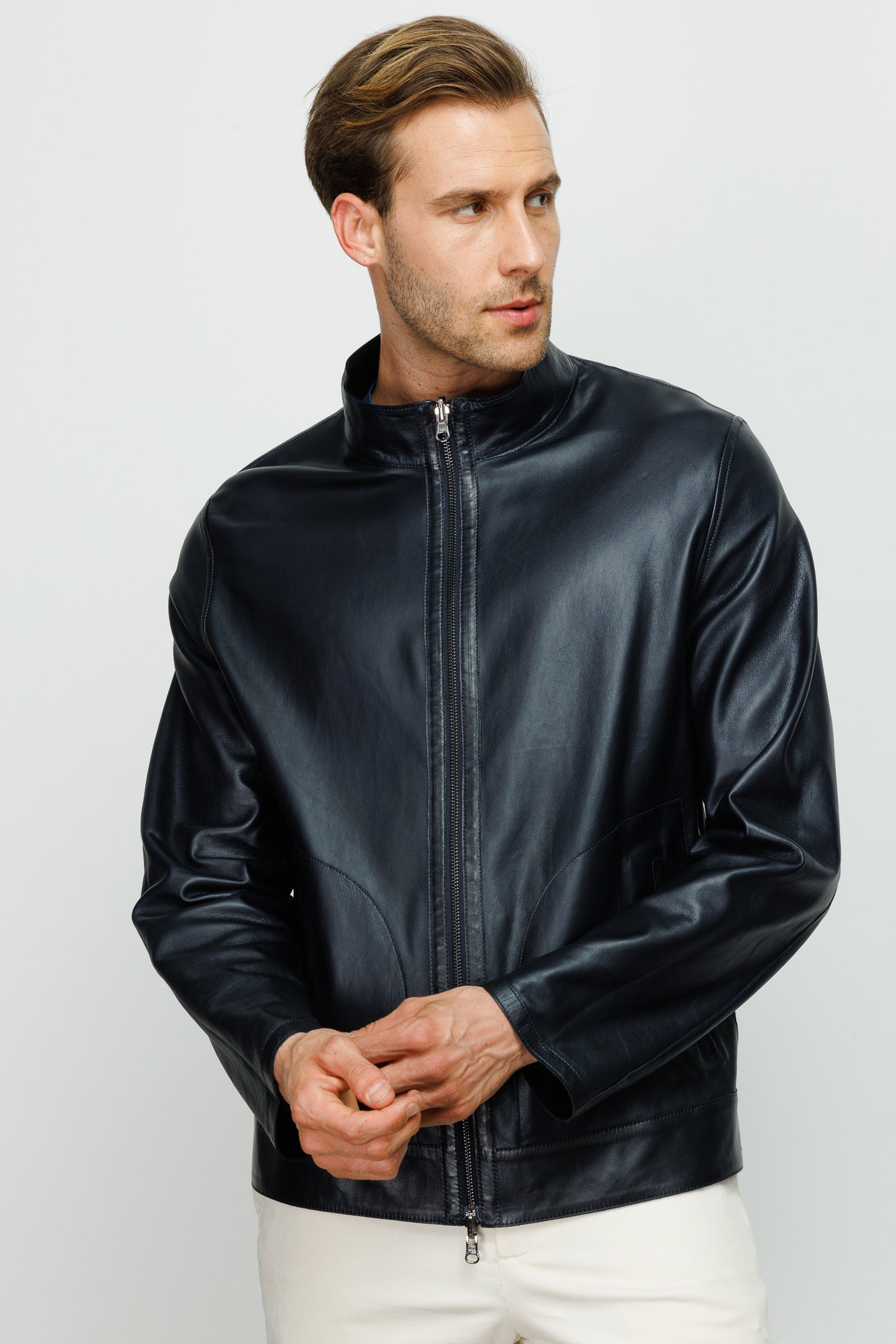 The Del Rio Leather Men Jacket