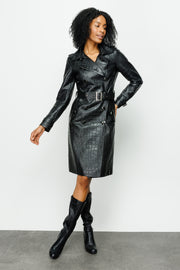 FOLCATA LEATHER JACKET BLACK (15450)