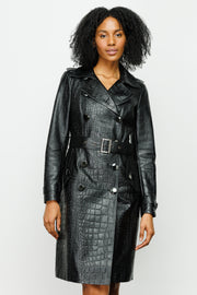 FOLCATA LEATHER JACKET BLACK (15450)