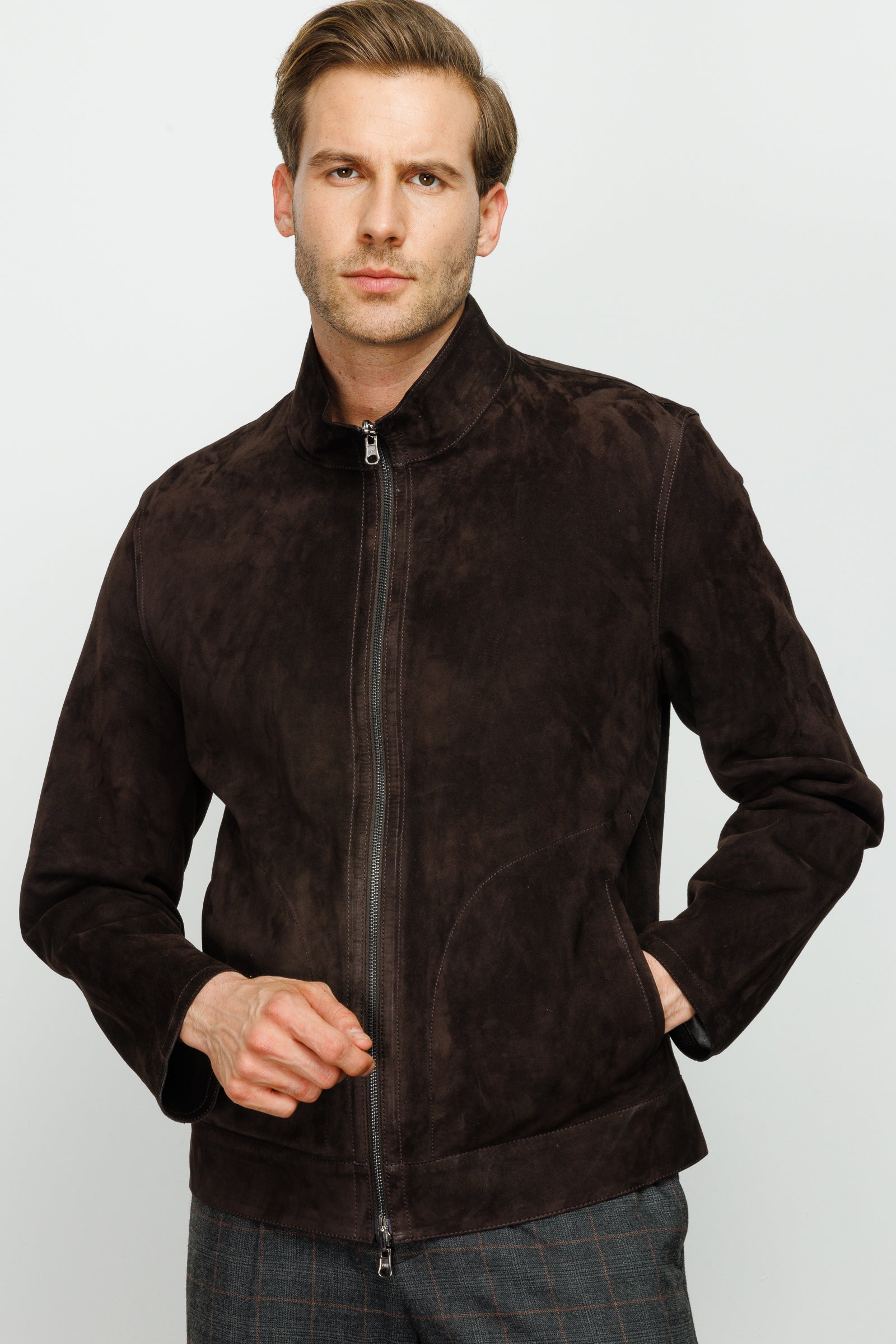 The Alba Black Leather Jacket