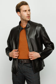 The Del Rio Leather Black Jacket