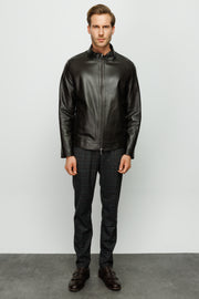 The Del Rio Leather Black Jacket