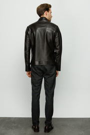 The Del Rio Leather Black Jacket