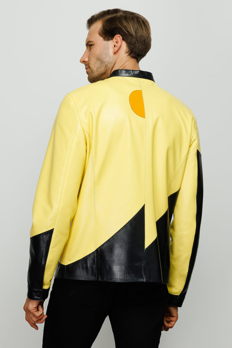 The Galt Yellow Leather Jacket