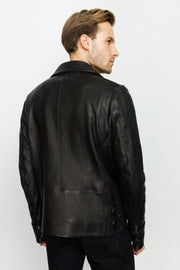 MONOLA 20238 BLACK LEATHER JACKET