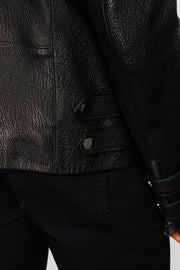 MONOLA 20238 BLACK LEATHER JACKET