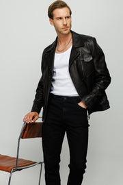 MONOLA 20238 BLACK LEATHER JACKET