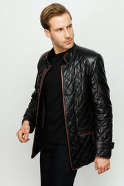 The Martinez Black Leather Jacket