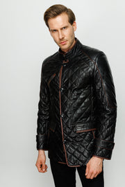 The Martinez Black Leather Jacket