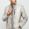 Chaqueta de piel de pitón natural para hombre de Boss 