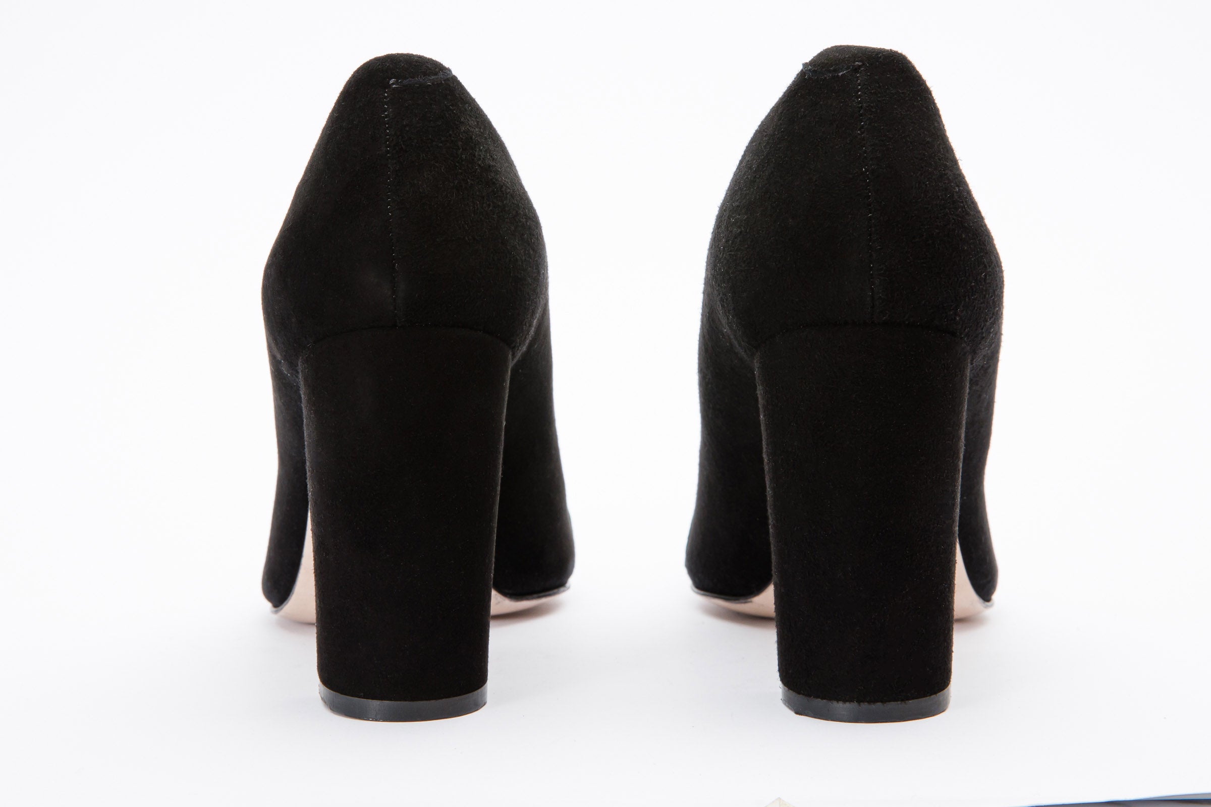 Sloane Black Suede Block Heel Courts | Shoes | Collections | L.K.Bennett,  London