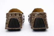 The Tanca Dark Vizon Leather Bit Loafer