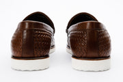 The Sperry Brown Leather Tassel Loafer