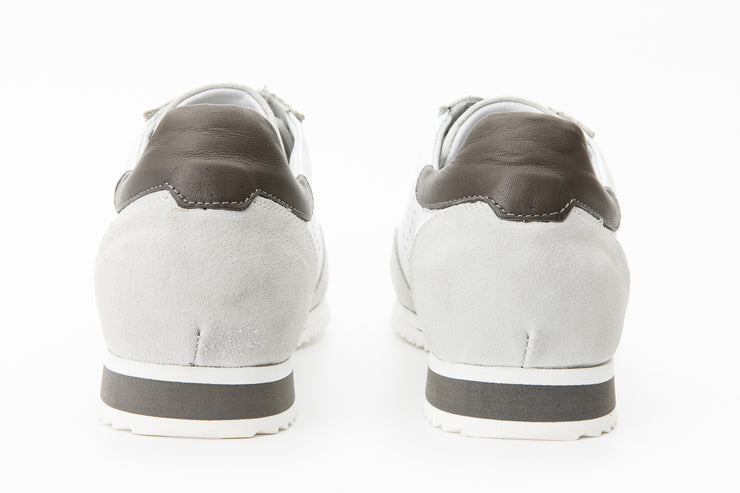 The Rotello White Leather Sneaker