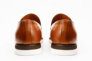 The Cerreto Brown Leather Tassel Loafer