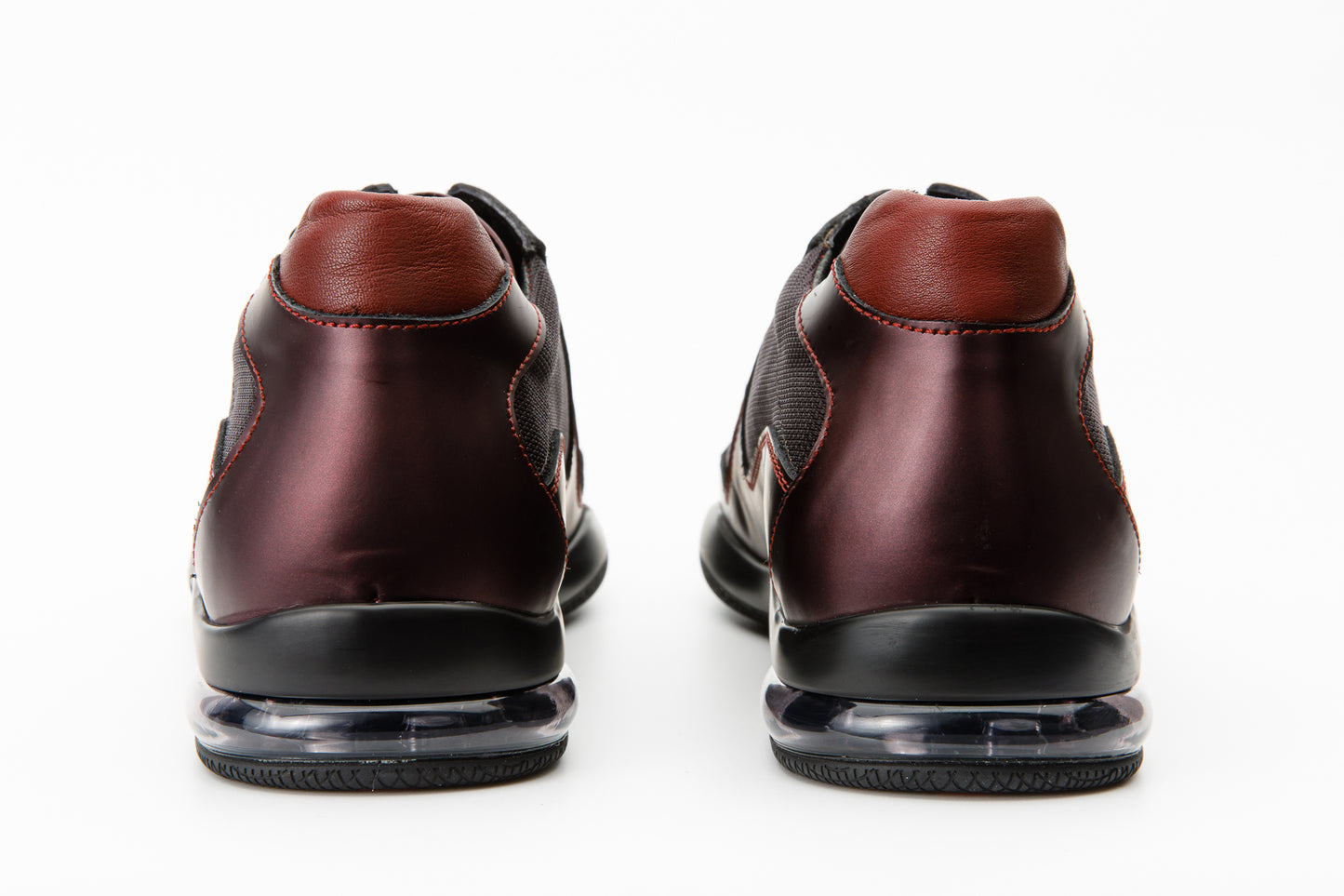 حذاء Zona Burgundy Leather للرجال للبيع النهائي!