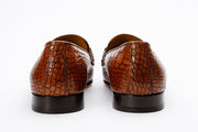 The Monaco Brown Leather Shoe Bit Loafer