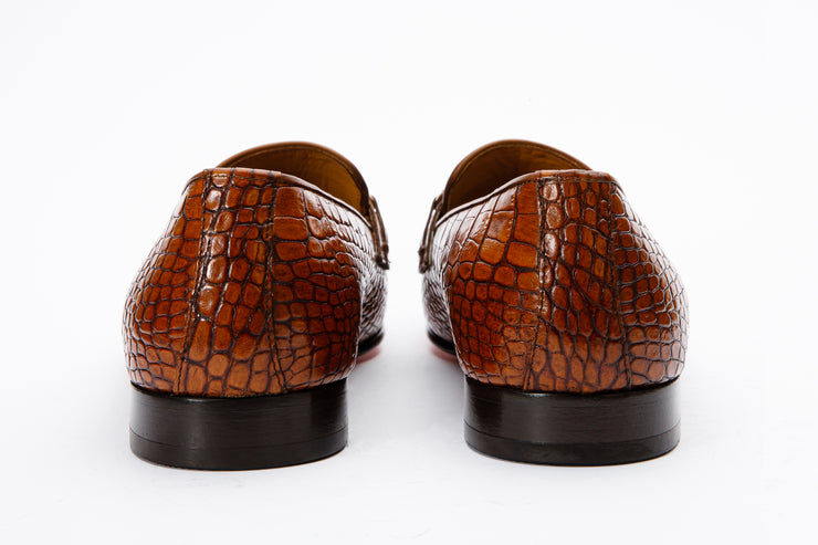 The Monaco Brown Leather Shoe Bit Loafer