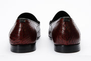 The Milano Burgundy Shoe Bit Loafer