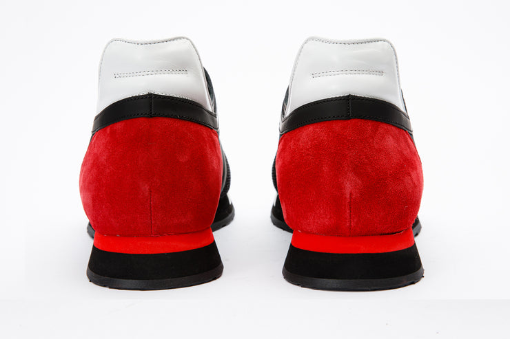 The Jenner Black Leather Sneaker