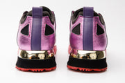 The Sultan Fushia Leather Sneaker