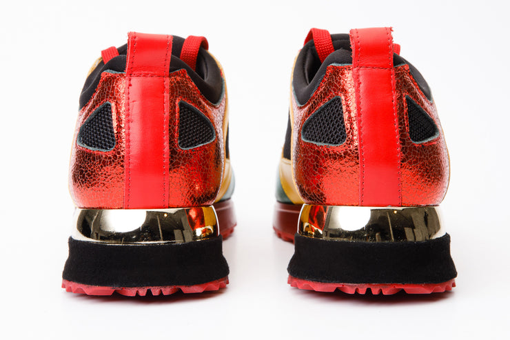 The Sultan Green & Yellow Women Sneaker Final Sale!