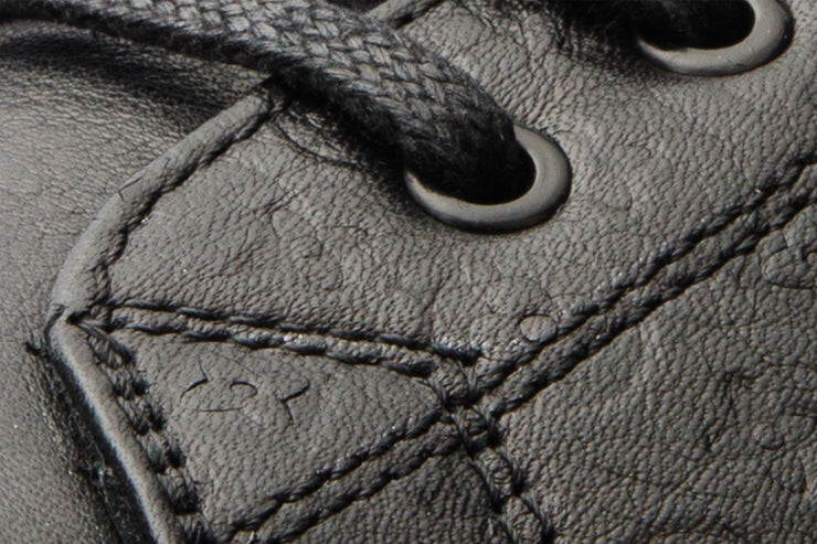 The Getto Black Leather Sneaker