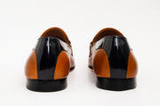 The Maratea Brown Leather shoe Bit Loafer