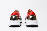 The Opuwo Black & Gold Glitter Sneaker