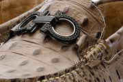 The Tanca Dark Vizon Leather Bit Loafer