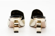 The Tory Gold Leather Sandal