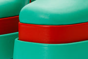 The Neptune Green Leather High Heel Pump Final Sale!
