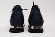 The Emir Navy Leather Sneaker For Men