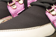 The Sultan Fushia Leather Sneaker