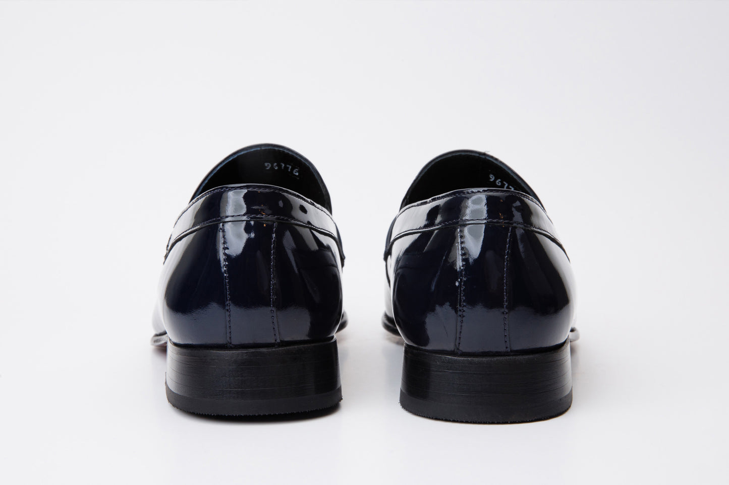 The Dodoma Navy Patent Leather Loafer Men Shoe