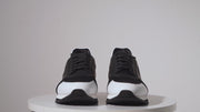 The Jenner Black Leather Sneaker