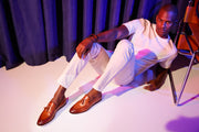 The Cerreto Brown Leather Tassel Loafer