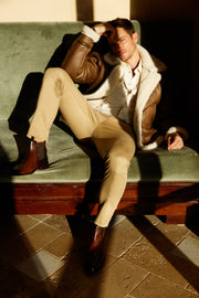 The Manby Brown Leather Chelsea Boot