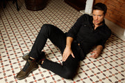 The Caracas Green Suede Leather Casual Boot