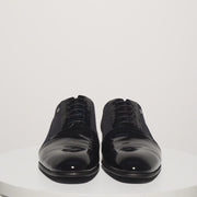 Colombo Black Cap Toe Oxford Shoe
