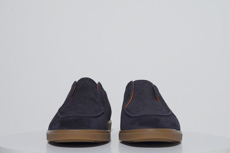 The Beykoz Navy Blue Chukka Loafer
